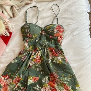 NWOT B.O.G Collective Floral Dress